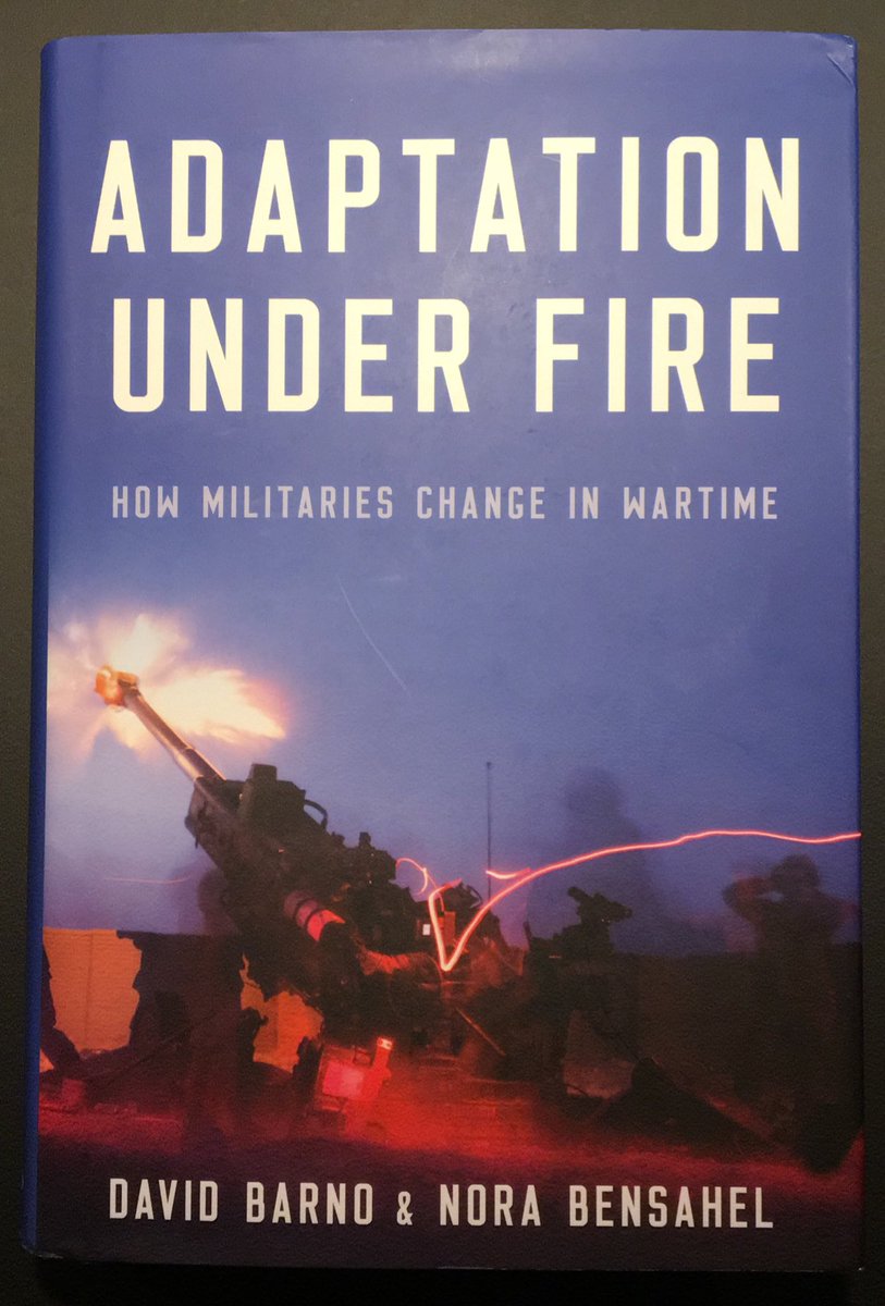 Weekend reading, what’s yours? #improvemilitaryprofession #professionofarms looking forward to read @DWBarno76 and @norabensahel