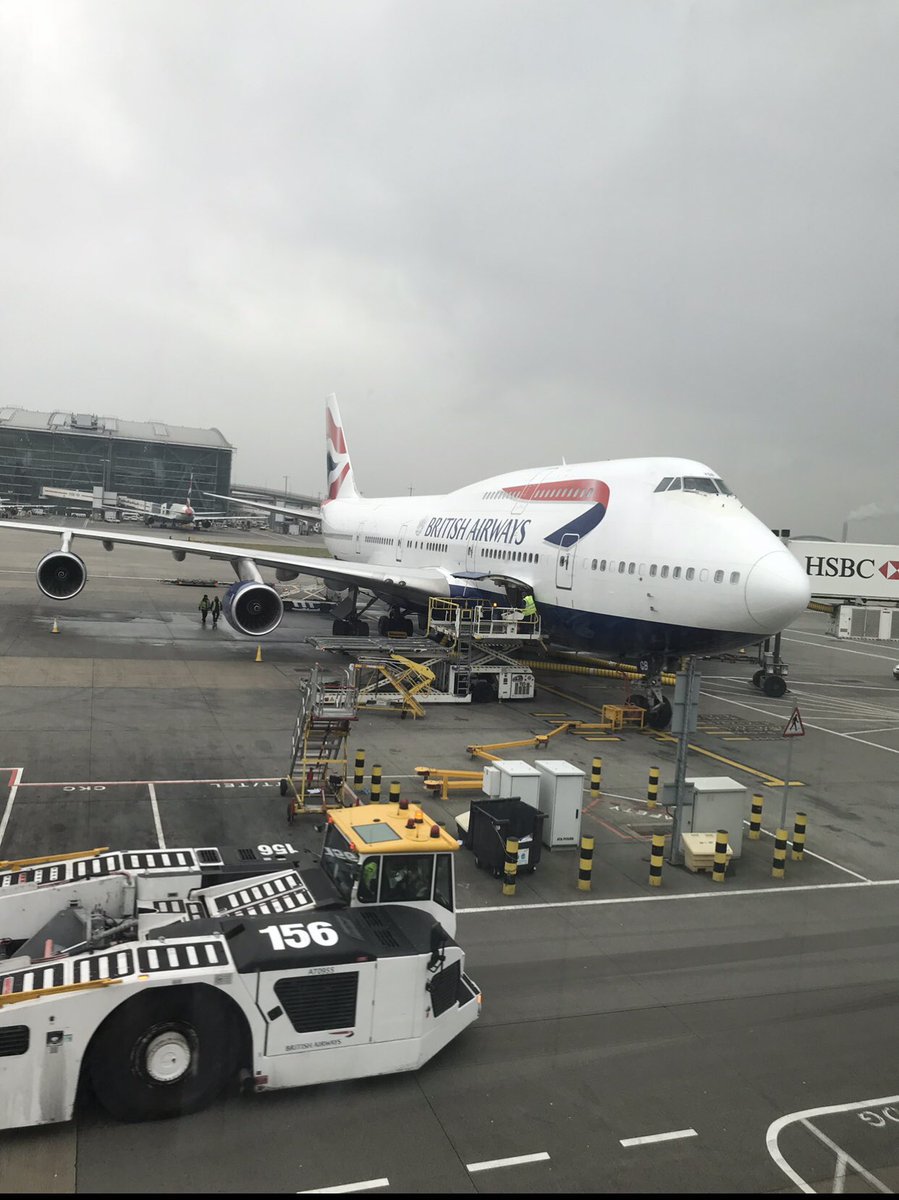 COUNCILROYALTY's tweet photo. Final farewell to the big bird and seat 1K 😔 @British_Airways #747farewell #jumbojet #747s https://t.co/8Sd3XUsDuW