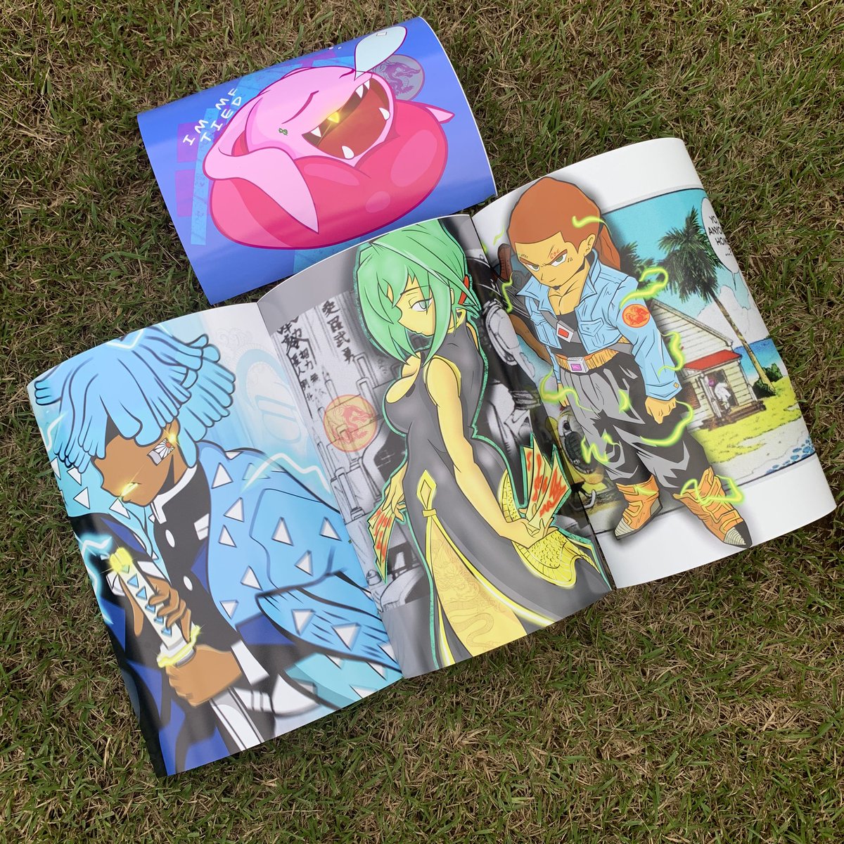 My Custom #Manga 16x20 poster prints are available for purchase ‼️
I only have 10 prints of each ⚔️
(DM me to order) 🐉🔰