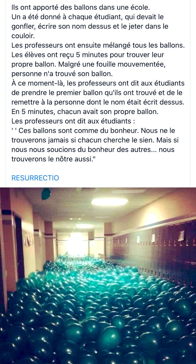 La morale☝🏽 si tu te soucis de ton prochain tu te soucis de toi même car ton prochain est une partie de toi et le futur ne nous appartient pas✨