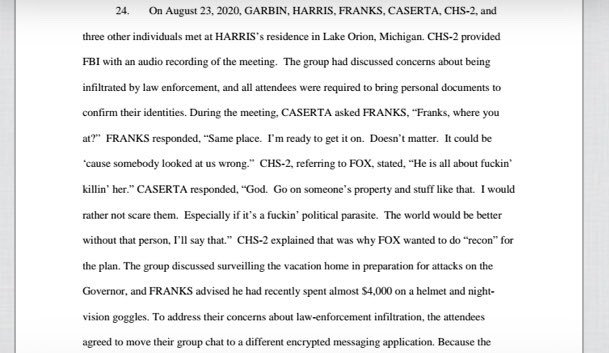 This one is unusual in that they had a group of guys, several of whom were already ideologically into the idea of violence and hadn’t managed to talk themselves into actually acting yet.They were, however, fervent. Plausibly dangerous dudes, shit-talking themselves up.