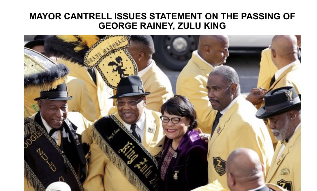 From his years serving in the U.S. Army to his efforts to help feed Hurricane Katrina survivors back in 2005. He was a giant in Zulu, once serving as Big Shot, vice president and board member over the years, and helping to found the iconic Lundi Gras Festival back in the 1990s.