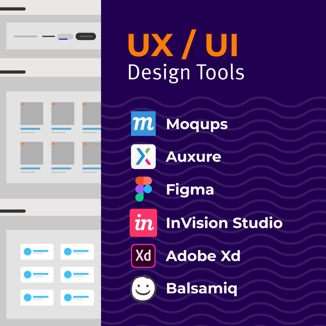 beerealit's tweet photo. Choosing the best tools that suit your projects will help you to speed up work and guarantee an optimal final result for your client.
⠀
👉Here are some #UI / #UX tools to help you create attractive design experiences.
#auxure #figma #adobexd #balsamiq #invisionstudio #moqups https://t.co/bTQ0KAIoC2