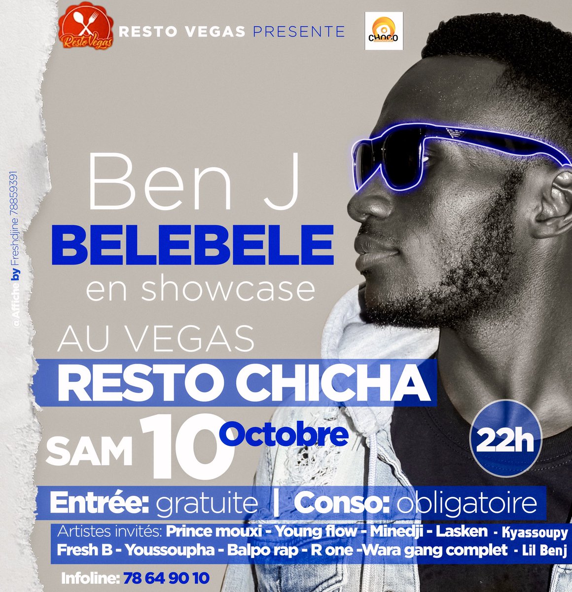 BelebeleBenj's tweet photo. Enfin une nouvelle retrouvaille, le samedi prochain à 22h tous au Resto Vegas à côté de l’hôtel de Oumou Sangaré 🔥💪
Cette fois ci l’entrée est gratuite mais la consommation reste une obligation 😁🍕🥤🥗🍟🍔🌭
J’ai trop envie de chanter, je vous dit ✊
#Bbj_Family https://t.co/W04pfB77No