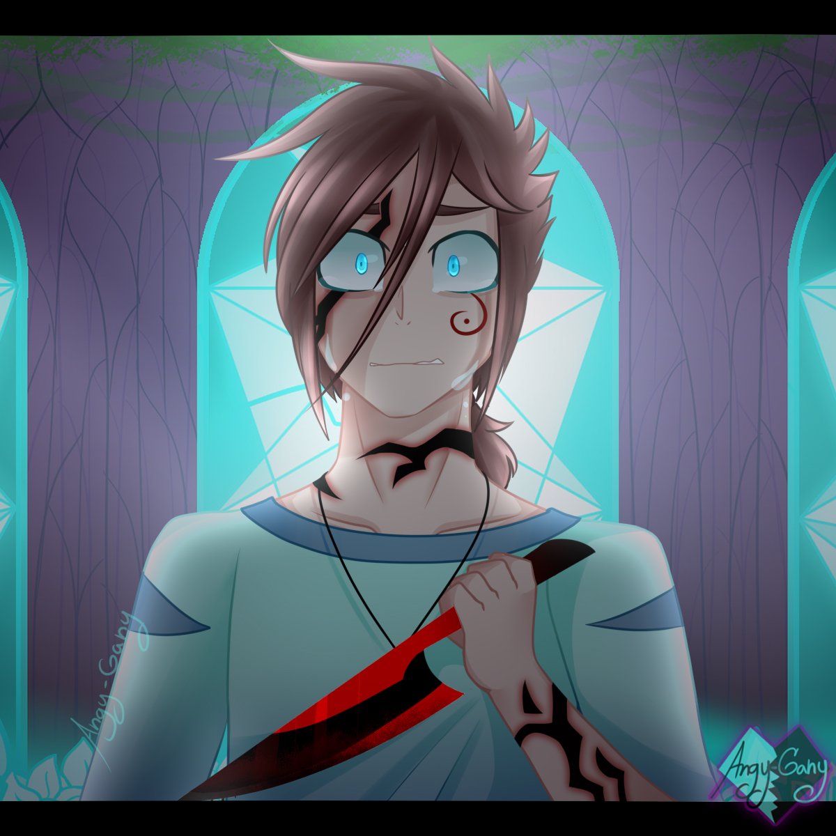 AngyGany17's tweet photo. elite (17 años): -no...  
⛤ Colorsoul ❅ [By: Angy-Gany]

#digitalart #lifeisfun #Art #red #shiny #rojo #Underverse
#knife #blood #sangre #heridas #delte #eliminar #Undertale #lightintheshadow #nothing #animeart #Draw #digitalDraw #Lovely #dark #Sad #cry https://t.co/GbnpFAlWpg