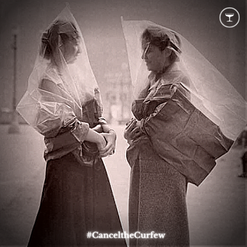 #CanceltheCurfew - We can learn alot from the ladies of the 1920's era, like how to socialise in style during a Pandemic. It looks as though they had all of the answers to all of today's 'problems'... 

#LETPEOPLELIVE #COCKTAILS