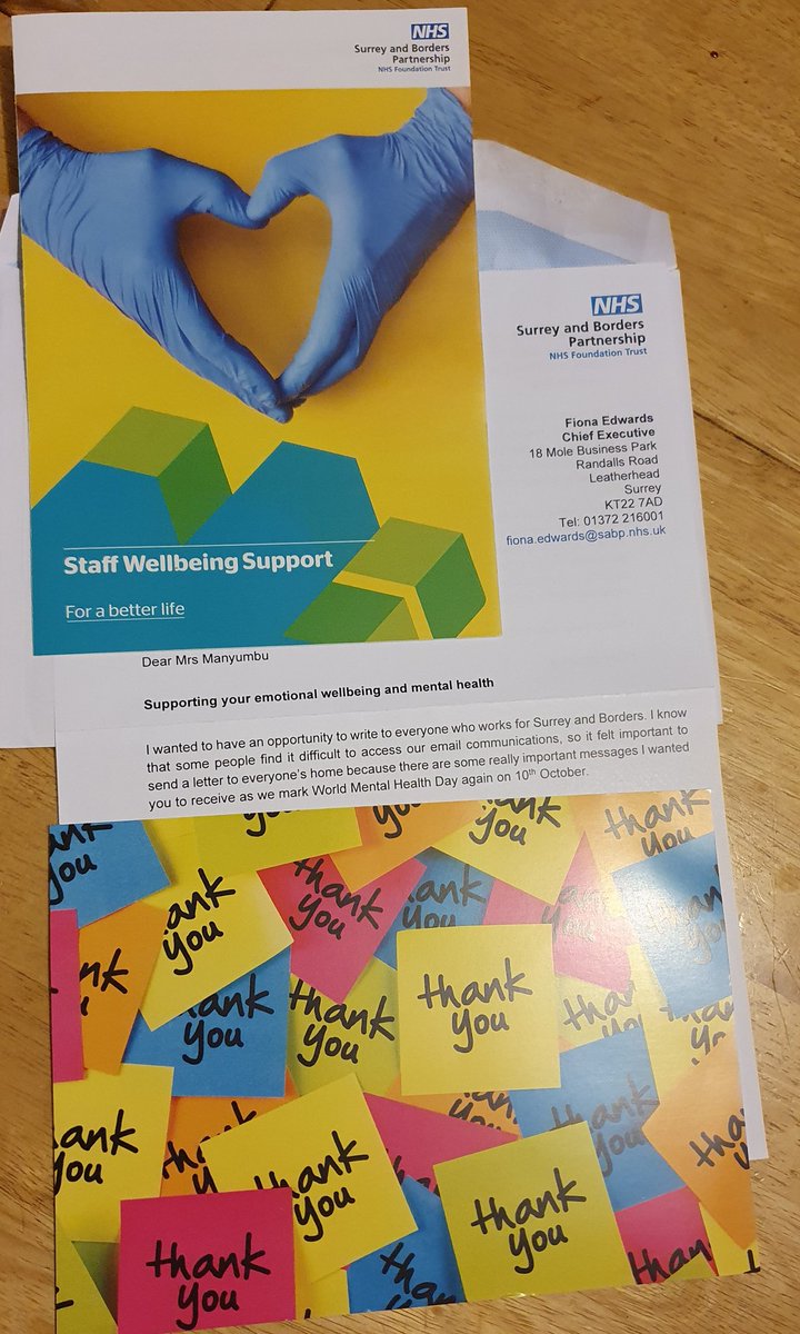 RukwezaChica's tweet photo. So lovely to get home to this bunch. My wellbeing matters and it's really lovely that my CEO thinks so too๐๐โค๐๐
@WMHDay @Fiona_CEO_SABP @mattsabp ๐๐๐
#mentalhealth #WMHD2020 #musingsofbelinda๐ https://t.co/2ZbxILmaTa