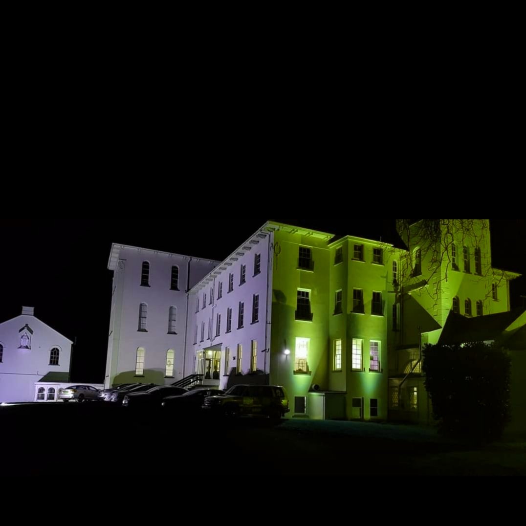 The Kennedy Rooms in Bruff Co Limerick going green tonight for Irish Tourism. <a href="/thekennedyrooms/">thekennedyrooms</a> <a href="/Shannon_Region/">Shannon Region Conference & Sports Bureau</a> <a href="/Failte_Ireland/">Fáilte Ireland</a> @makingtourismhappen @irelandgoesgreen #IrelandGoesGreen #MakingTourismHappen #kennedyrooms #glassboxevents <a href="/Glassboxevents/">Glass Box Events</a> #ballyhoura <a href="/Limerick_ie/">Limerick.ie</a>
