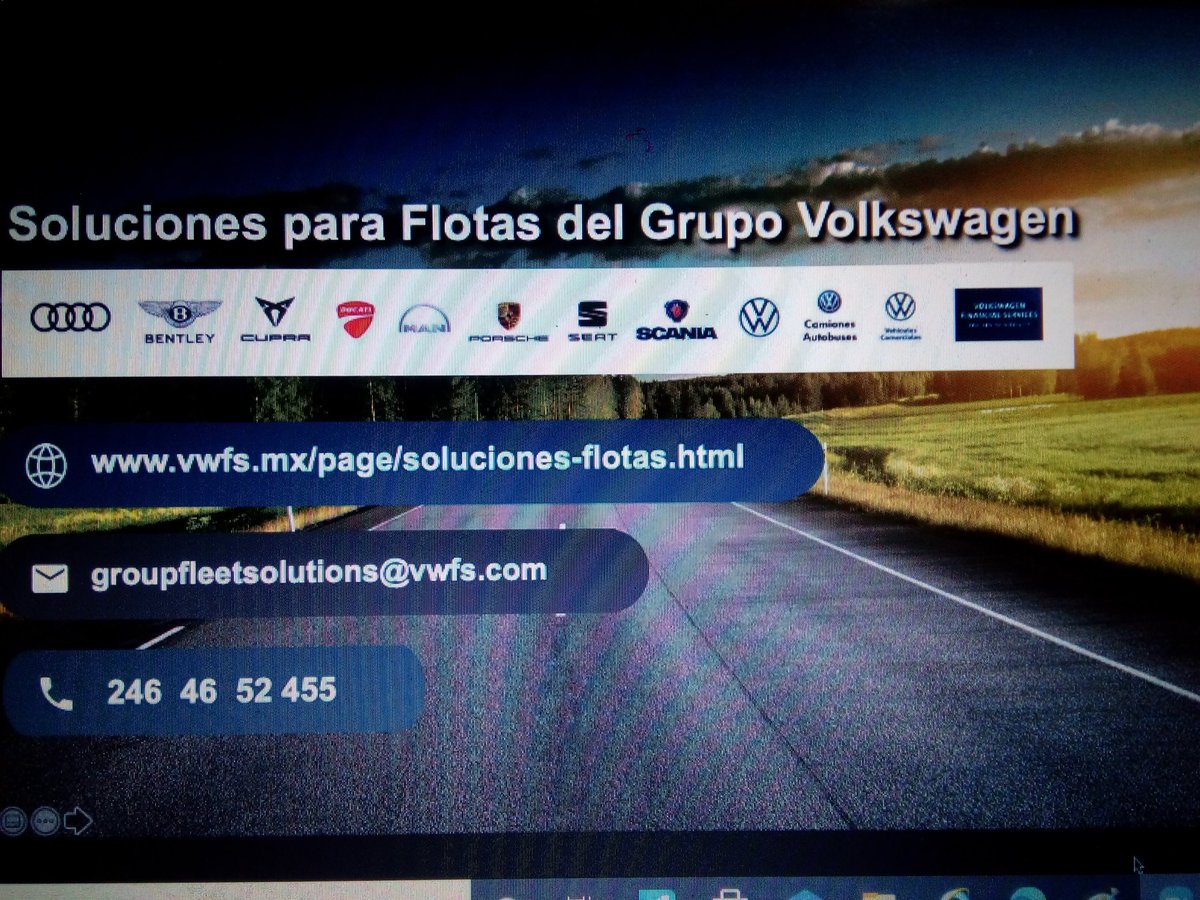 VehiculoEmblema's tweet photo. #Volkswagen pone a disposición del público que desee adquirir flotillas de 100 o más unidades de modelos del grupo #Volkswagen soluciones a la medida, es decir para una marca o mezclando marcas de #Autos, #Camiones #Tractos #Motos, #Buses #Súper_Deportivos etc https://t.co/G8PAHuk122