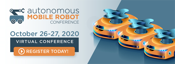a3automate's tweet photo. Discover how Autonomous Mobile Robots (AMRs) are the perfect tool for on-demand automation and dynamic environments at the upcoming virtual Autonomous Mobile Robot Conference October 26-27. https://t.co/BVDseKpQaB https://t.co/OIsP35I4ch