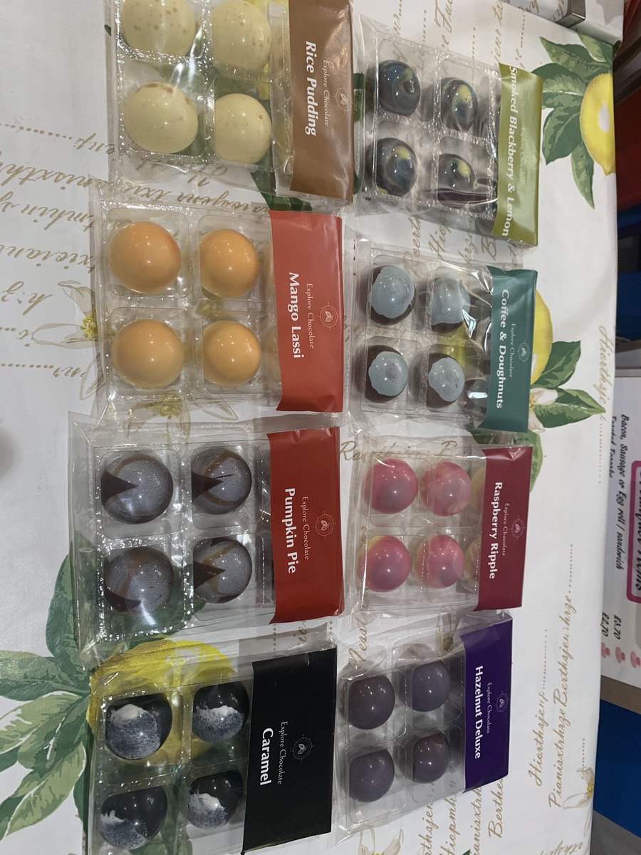 Chocolates have arrived