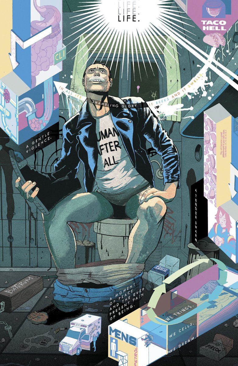 bathcomics's tweet image. The world’s strangest superheroes return for an intergalactic adventure! pick up the amazing Doom Patrol: Weight Of The Worlds in-store today or drop us a dm for postage! From the fantastic @gerardway @NickDerington @DocShaner @TBonvillain and more!