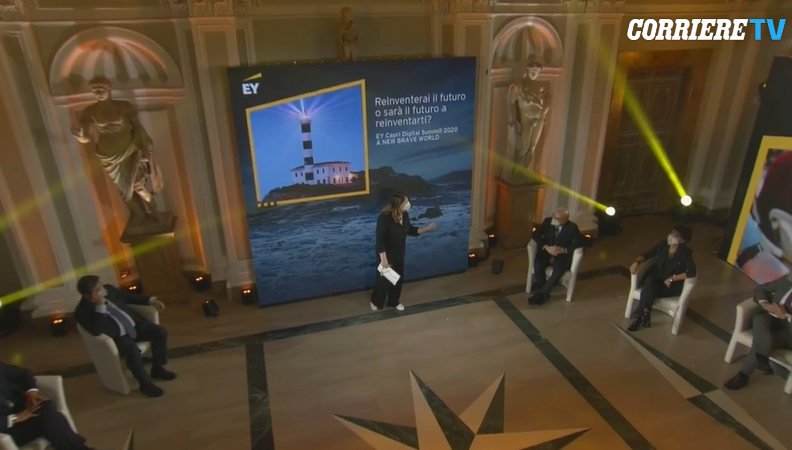 La mancanza di #fiducia riguarda il 53% degli italiani. Il leader, oggi, deve sapere dare senso al futuro e comunicarlo al mercato e ai consumatori in modo da alimentare la fiducia nel sistema <a href="/donferri68/">Don</a> #EY #EYCapri