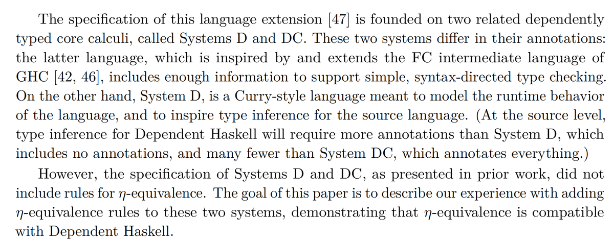 Iceland_jack's tweet photo. Eta-Equivalence in Core Dependent Haskell #HaskellPDF does anyone use hashtags anymore https://t.co/h01ytlygcX https://t.co/apRTYeifeq