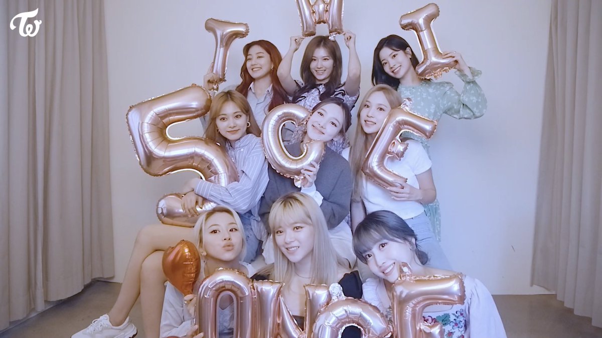 A thread of OT9 photos from  @JYPETWICE 5th anniversary video huhu   #TWICE