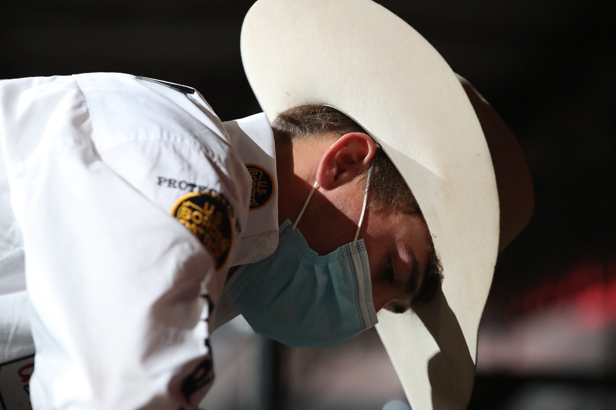 DaySwearingen1's tweet photo. Bull riding might look a little different in 2020, but what a blessing it is to be able to still do what we love! https://t.co/ve27nLDKzO