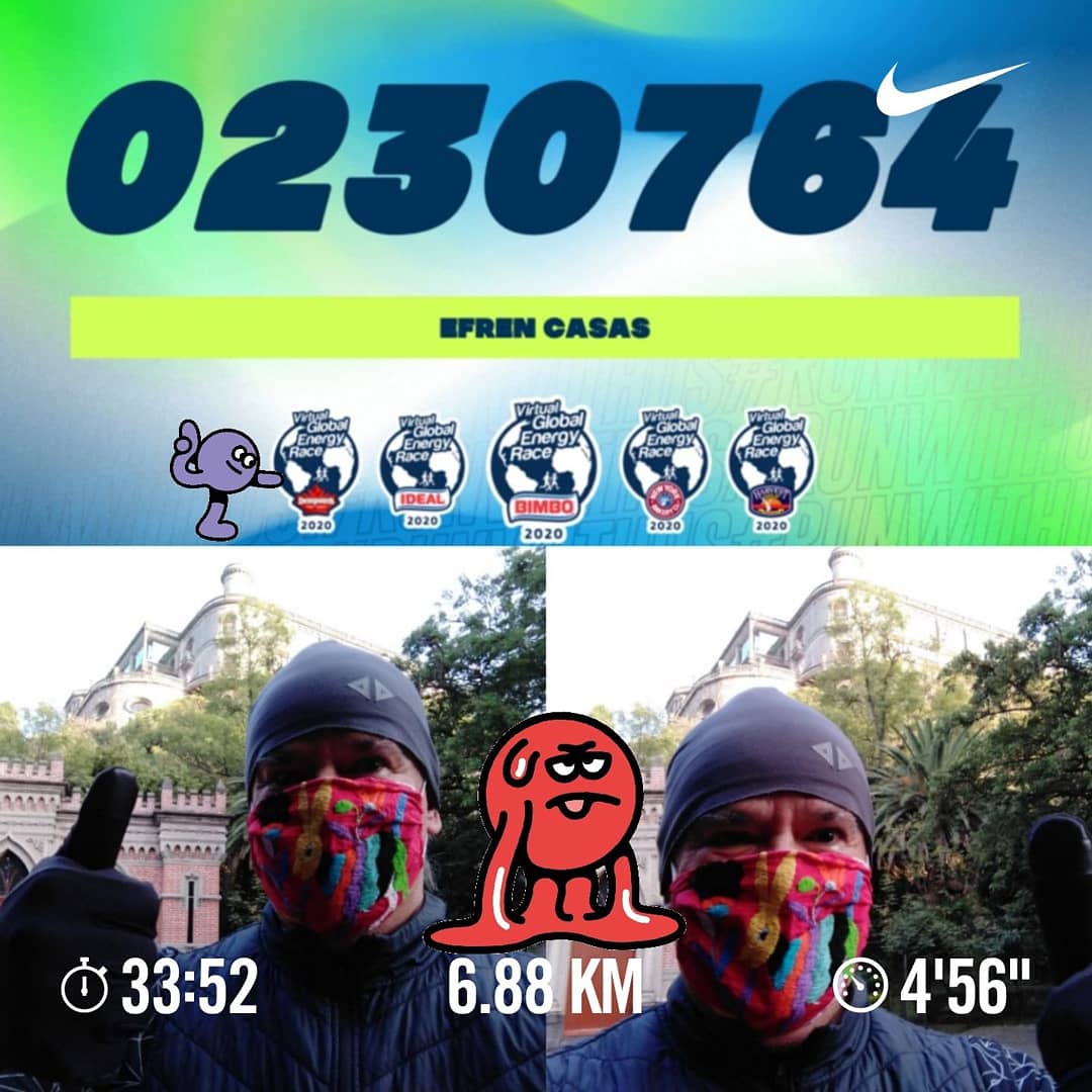 efrencasas's tweet photo. #ThursdayMotivation #running #GER2020 #RunWithUs 10k completados #nrc #nikeplus #nikerunning #JustDoIt #yoelegicorrer #fitover50 #CDMX #Chapultepec #CorrerConCausa https://t.co/hprKW9GUVK