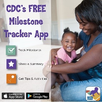 CDC_NCBDDD's tweet photo. Your child’s health is more than just physical. Track your child’s developmental health and get tips for supporting her as she grows with CDC’s FREE Milestone Tracker app. Download it today! https://t.co/dfGptlmrPB
#ChildHealthDay https://t.co/tWJT5Gn8vP