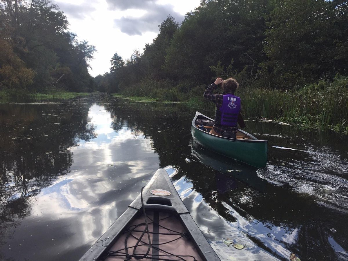 This week we’ve seen an otter just up from our base, &amp; whilst out canoeing yesterday our visitor saw kingfisher a skimming the waters edge. A paddle on an autumnal day - perfect!
Get in touch for info on accessable canoeing, rafted canoeing and supported canoeing available.