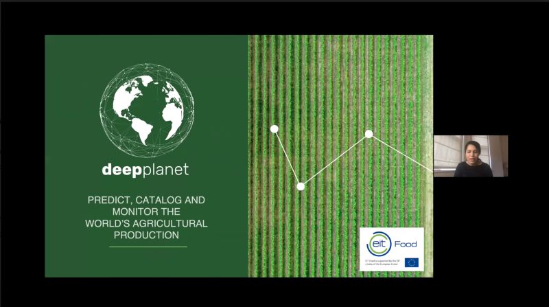 Thanks to @EITFood  for the opportunity to pitch at the 'Soundbites from the Future of Food' program to @EITFood's amazing network of corporates, academia, research, and investors! #RisingFoodStars #innovation #ai #agritech