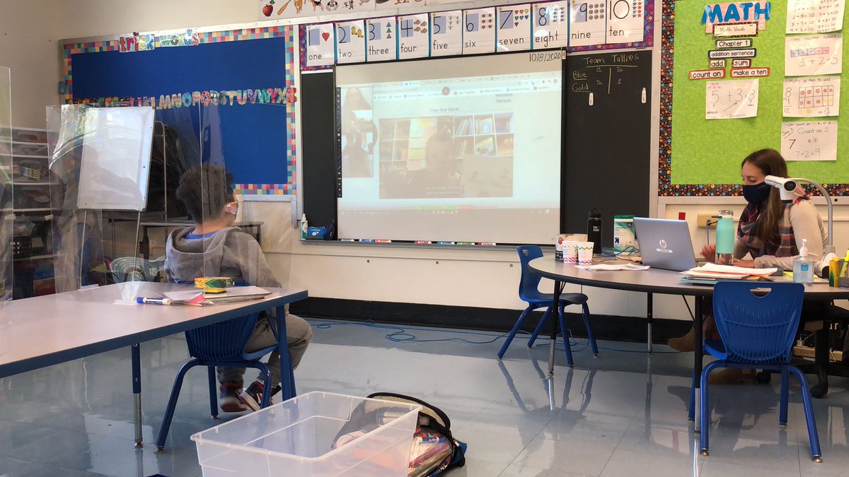 <a href="/OlsenFirst/">Ms. Olsen</a> and her in person and remote friends are developing reading habits! Good readers reread! #tatemtweets #hopeandgrace