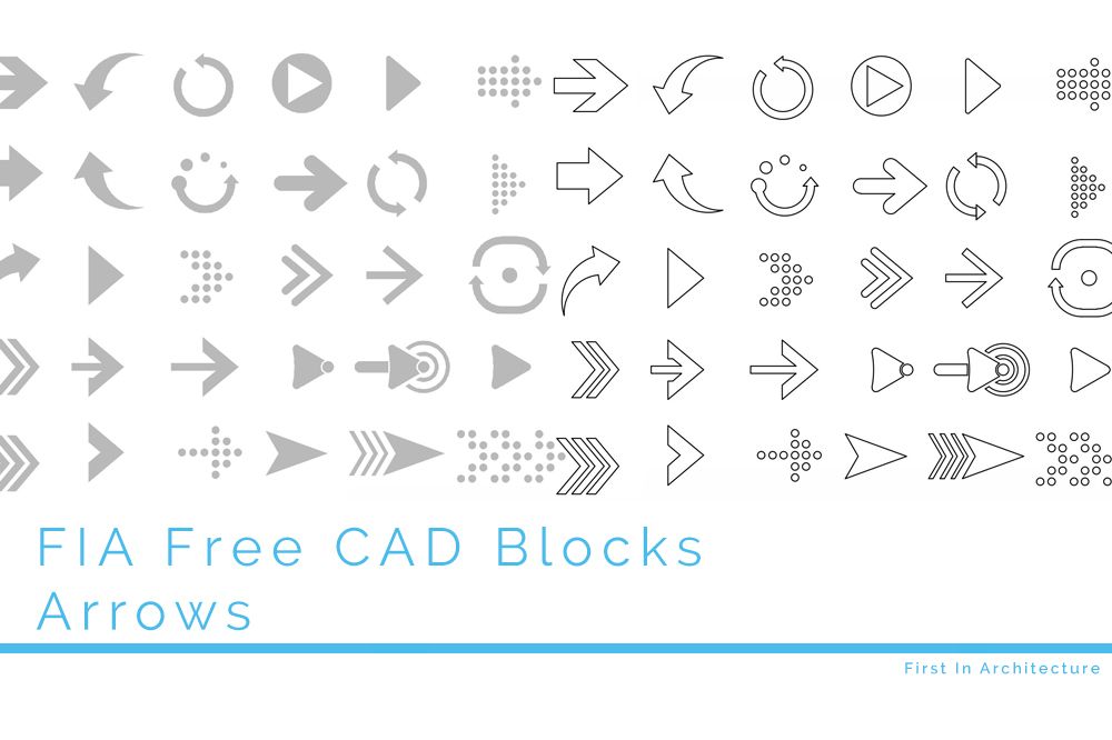 Latest from the blog - our free cad blocks selection is expanding. This week we have free CAD block arrows!

bit.ly/30flUFD