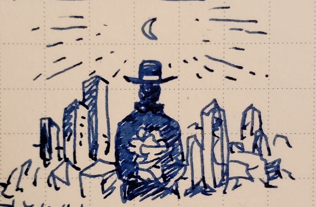 こういう落描きがちょっとよかったりする 