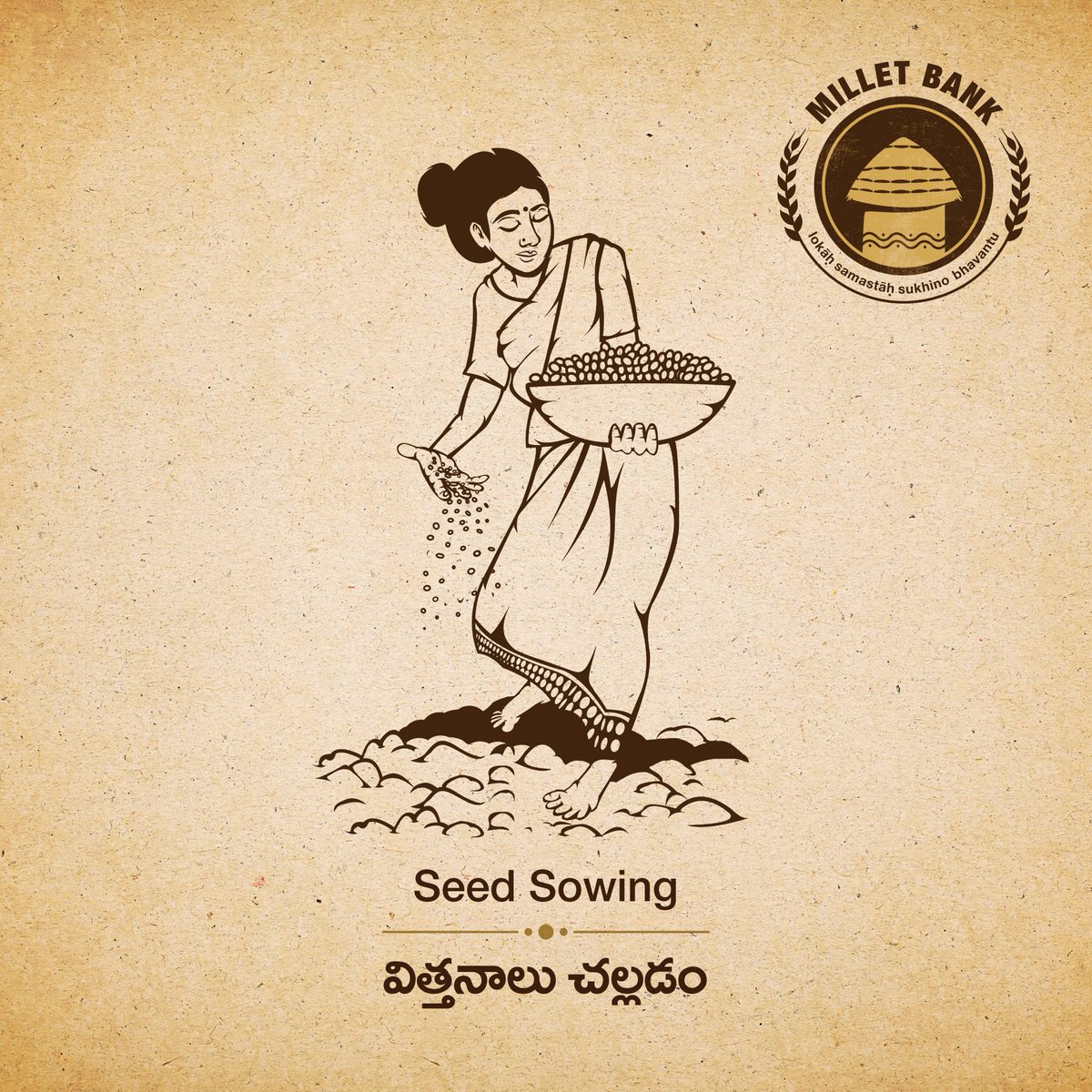 milletbank's tweet photo. Daughter's of Soil - విత్తు.. ప్రకృతితో పొత్తు
మరింత సమాచారం కొరకు : https://t.co/Tx1ifGVyYf
#DaughtersofSoil #NationalWomenFarmersDay2020 #MilletBank #MilletMuseum #MilletFarming #WomeninAgri #Millets #Vocal4Local #aatmanirbhaar #agriculture #WhatonHarvest https://t.co/jtpRF1LFwE