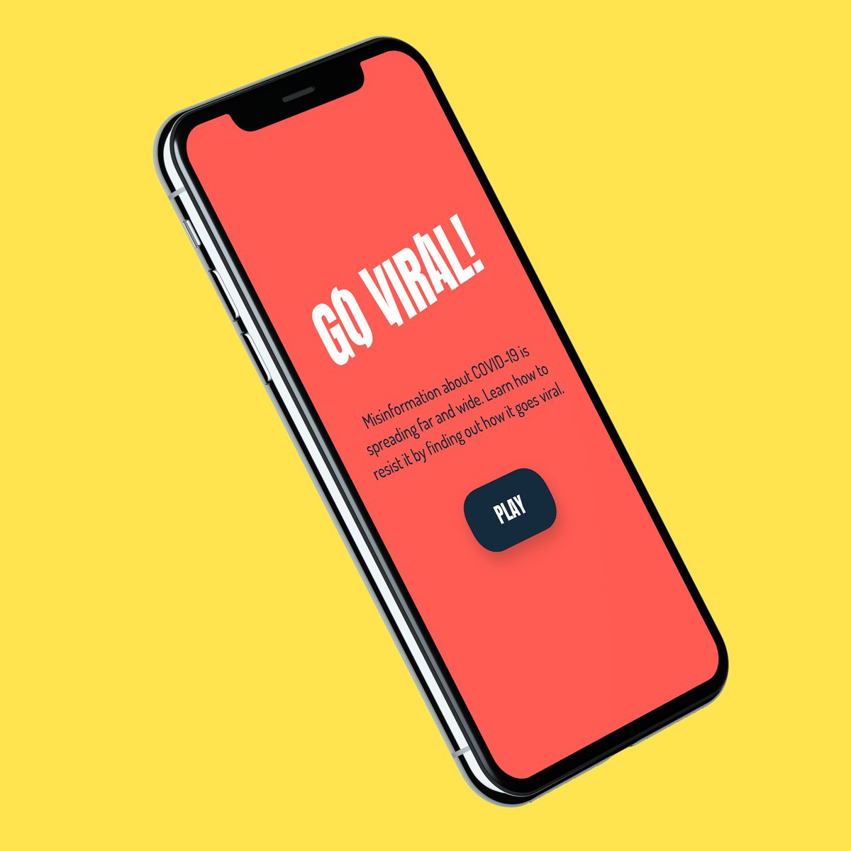 Ons jongste project: Go Viral! Een serious game waarin je meer leert over nepnieuws rond COVID-19. Duurt 5 minuten maar kan uiteindelijk een wereld van verschil maken. Ontwerp + realisatie door Gusmanson, in opdracht van de Britse regering. #goviralgame goviralgame.com/en