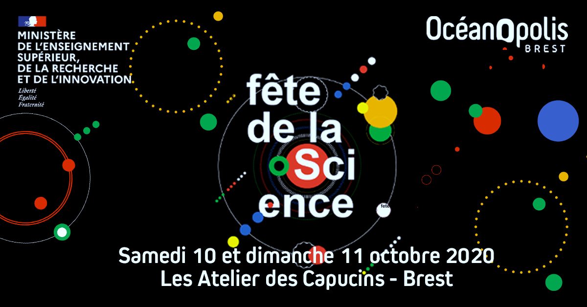 #FDS2020
Les #chercheurs et #étudiants de l'UBO seront présents sur le Village des Sciences organisé par <a href="/Oceanopolis_/">Océanopolis Brest</a>  au <a href="/capucinsbrest/">Les Ateliers des Capucins</a> !

Rendez-vous ce week-end pour des rencontres sur le thème 🍃"Quelles relations entre l'humain et la Nature ?" 

➡️ actualite-recherche.univ-brest.fr/2020/10/fete-d…