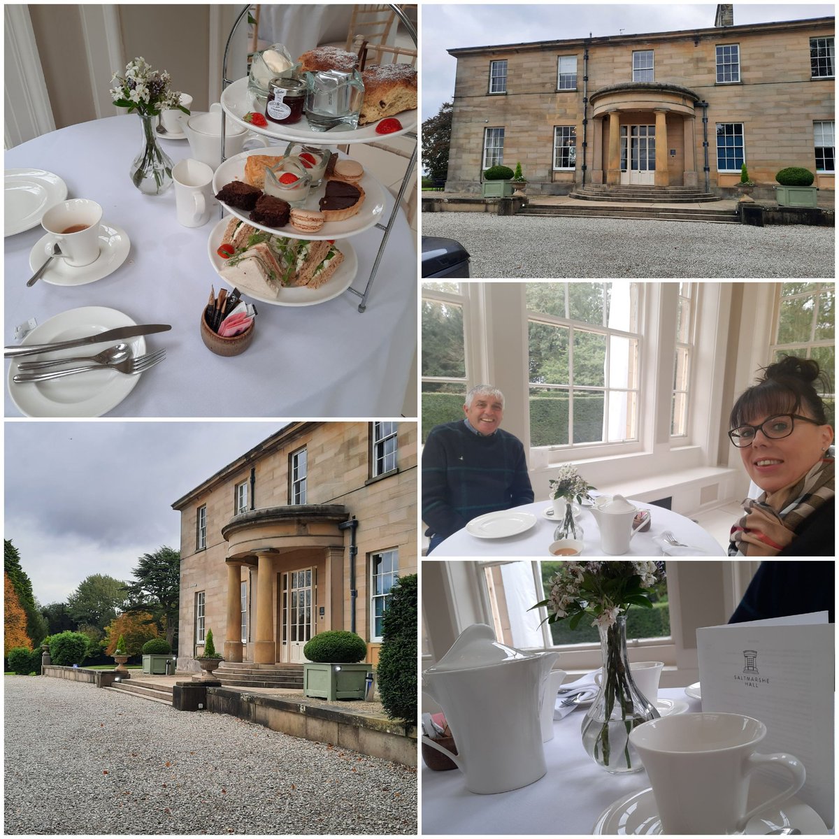Afternoon tea <a href="/SaltmarsheHall/">Saltmarshe Hall</a> stunning grade II listed building and superb walled garden.