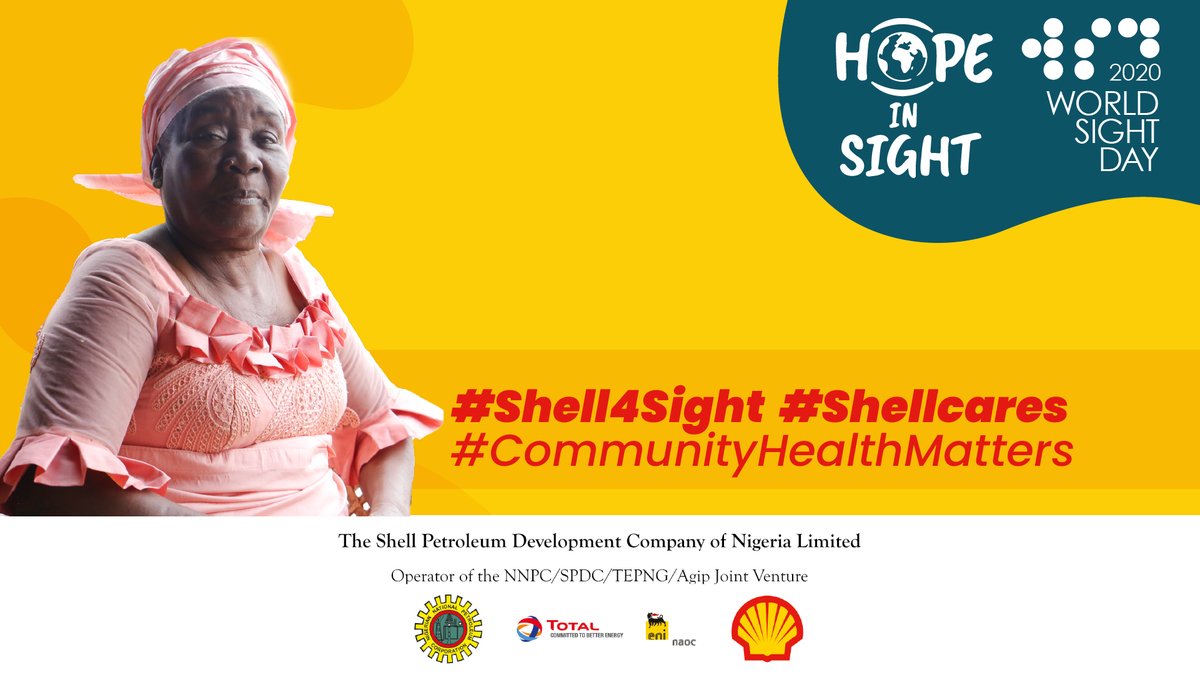 nighealthwatch's tweet photo. A community awareness program was launched in 3 selected communities with a population of over 10 thousand people in 2 States in the Niger Delta (Rivers & Bayelsa State).
#Shell4Sight #Shellcares #WorldSightDay #HopeInSight https://t.co/QMIbYuYHpN