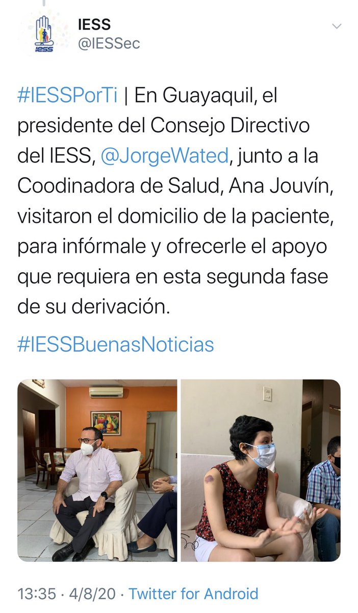 IESSLeaks's tweet photo. #URG la DELINCUENCIA ORGANIZADA del @IESSec al mando @JorgeWated Ricardo Ron y Carlos Luis Tamayo con la Cordinadora Provincial de Prestaciones del #IESS Mgs Anita María Jouvin Henríquez EXTORSIONAN a PROVEEDORES con el 30%👀

Hasta cuando @Lenin permite esta Red de CORRUPCIÓN! https://t.co/CoKfRms3o9