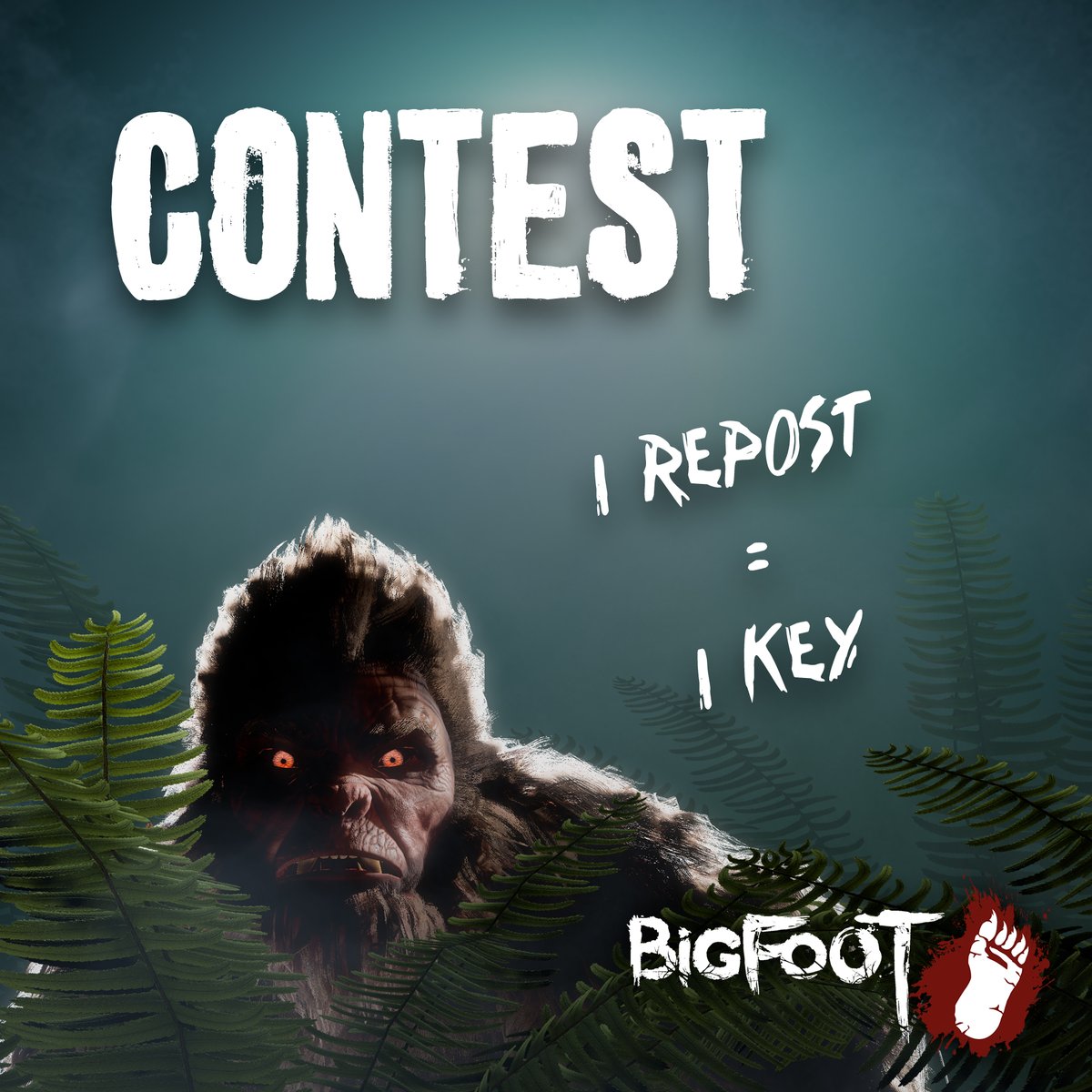 BIGFOOT_game's tweet photo. Hello, guys!
We are glad to announce a key contest! Repost this tweet and follow us on Twitter and we will randomly choose a winner next Thursday.
#contest #key #giveaway #bigfoot #gamers https://t.co/MJHLaB8Hkc