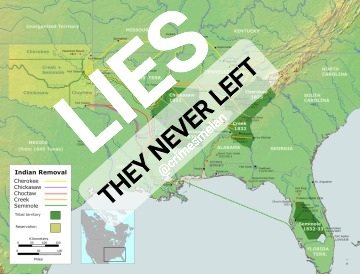 FACTCHECKNEWS1's tweet image. 1830: President Jackson authorizes Native peoples’ removal from Georgia by signing the Indian Removal Act, authorizing the Army to force Cherokee, Chickasaw, Choctaw, Creek, and Seminole tribes, out of Georgia
(These are Indigenous Black Indians) so tell me where the boats at