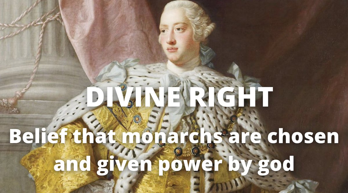 We are taught, of course, that the Revolution was rejecting the idea of Divine Right, or that anyone should be lorded over by an individual supposedly chosen by god to horde land, wealth, and power.This is what animated the Enlightenment, but our story is completely skewed10/