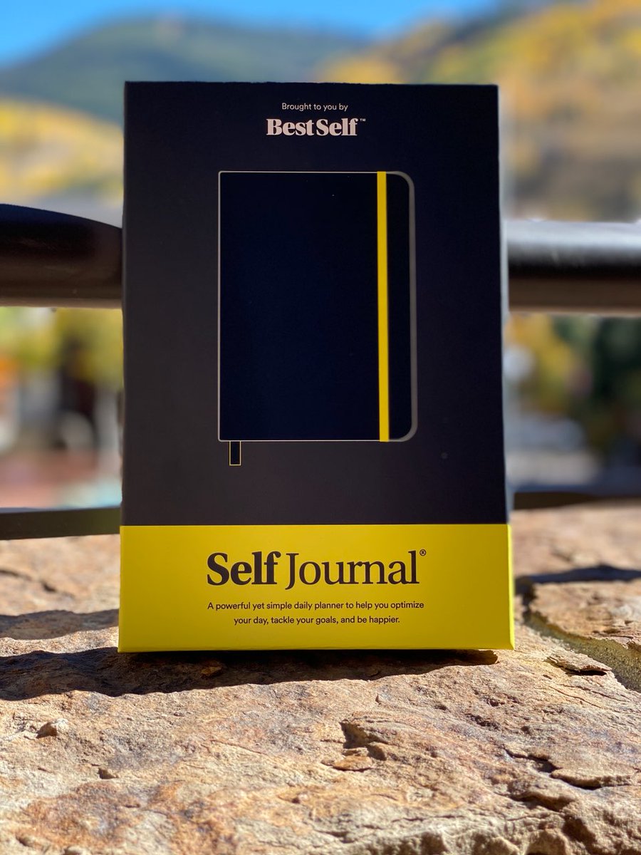 PeopleSidePM's tweet image. The Best Self Journal has helped me accomplish so much, both personally and professionally.

If you want to try this journal out for yourself, follow the link and use code Peopleside for a 15% discount.⭐bit.ly/3hOBpKg

#bestselfjounral #goalsetting #journalsetup