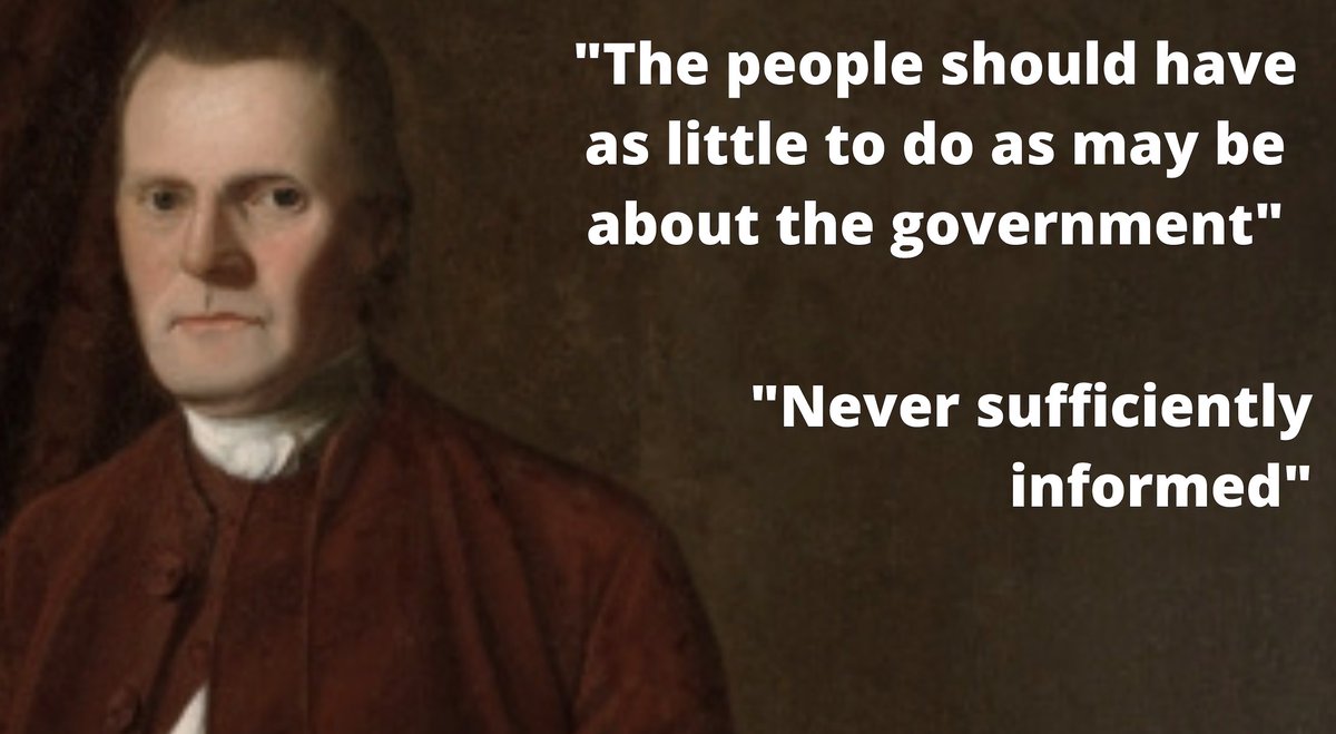 To read the notes from the Constitutional debate is to read a group of hierarchical aristocrats who believe "common people" have no business governing themselves.They believe in an a superior class making their decisions while allowing an illusion of control13/