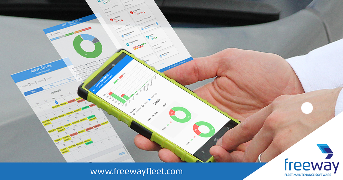 FreewayFleet's tweet photo. We have developed a mobile app to give fleet managers instant access, via their smartphones, to KPI data on fleet maintenance and compliance. The development adds a useful business analytics insight to our award-winning ‘fleet-in-your-pocket’ app. #WeSimplifyComplexity https://t.co/krfNxz32fB