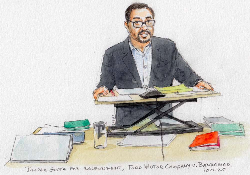 You can also see @Courtartist's rendition of Arkansas SG Nicholas Bronni arguing in Tuesday's ERISA preemption case. https://t.co/syuP84m58V. These are so much fun! https://t.co/Y9tt4gKTHI