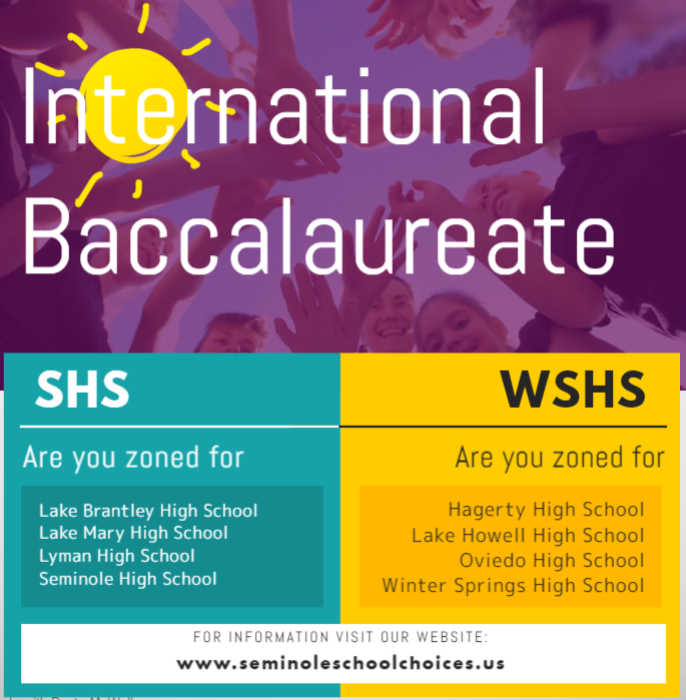 WSHSIBOdoherty's tweet photo. Interested in joining WSHS or SHS IB?  See the flyer below for zoning and website information!  Questions? E-mail me at Courtney_Doherty@scps.k12.fl.us! @Petes_dragons https://t.co/cy9h5LNQuJ