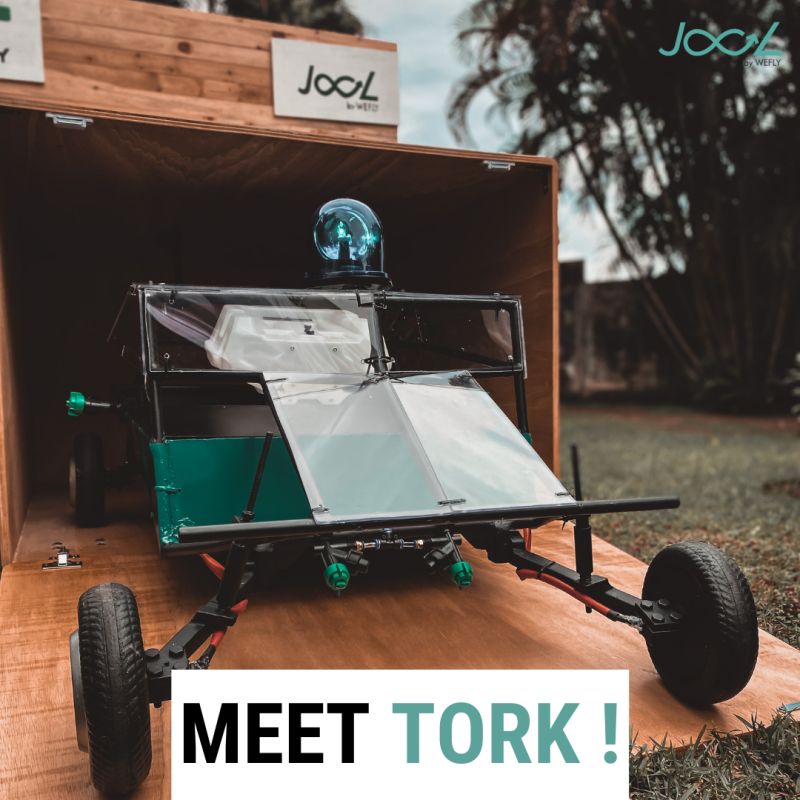 Les Inspir'Peeps de Côte d'Ivoire ! 
Il paraît que vous avez fabriqué un robot en Matériaux recyclé  qui s'appelle TORK ? 

#innovation 
#Afrique