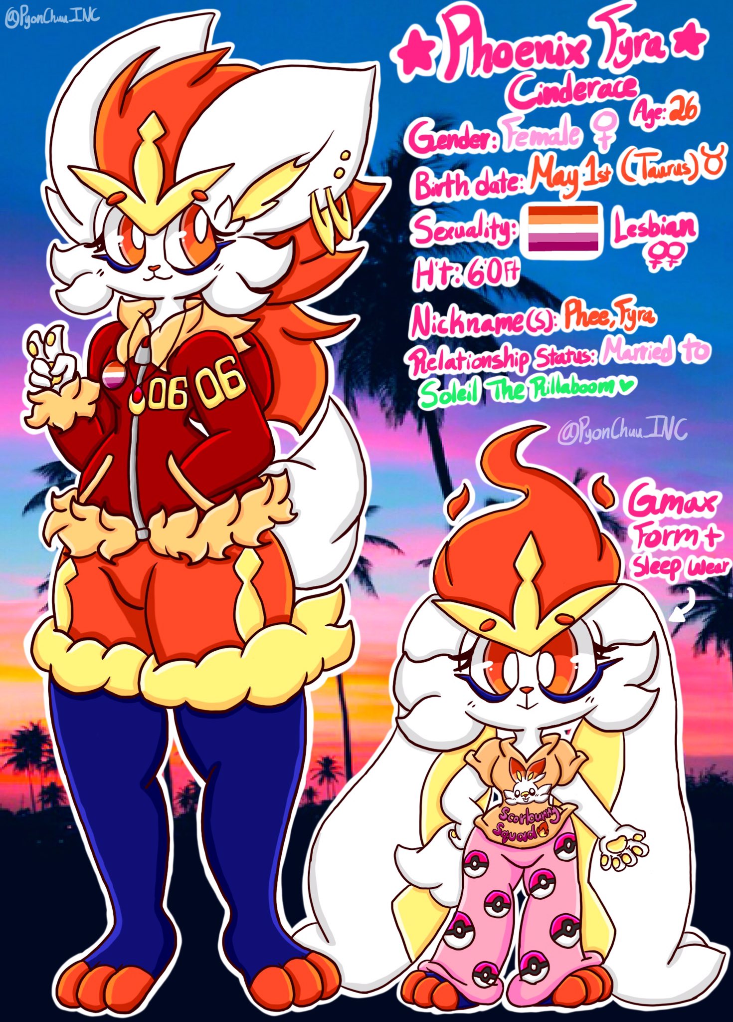 Cinderace Queen❤️🔥⚽🐇 — zim-card: Chronos + Protoboy