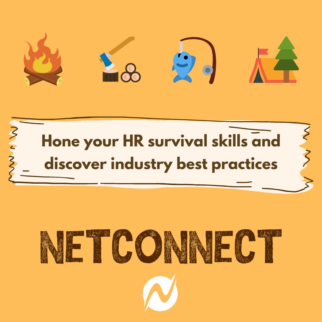 Netchex's tweet image. For #Netconnect2020, we are setting up camp in the great outdoors—but you can enjoy it all from the comfort of your home or office. Join us around the campfire for our completely VIRTUAL &amp;amp; FREE HR conference! Register at bit.ly/36yNQIe