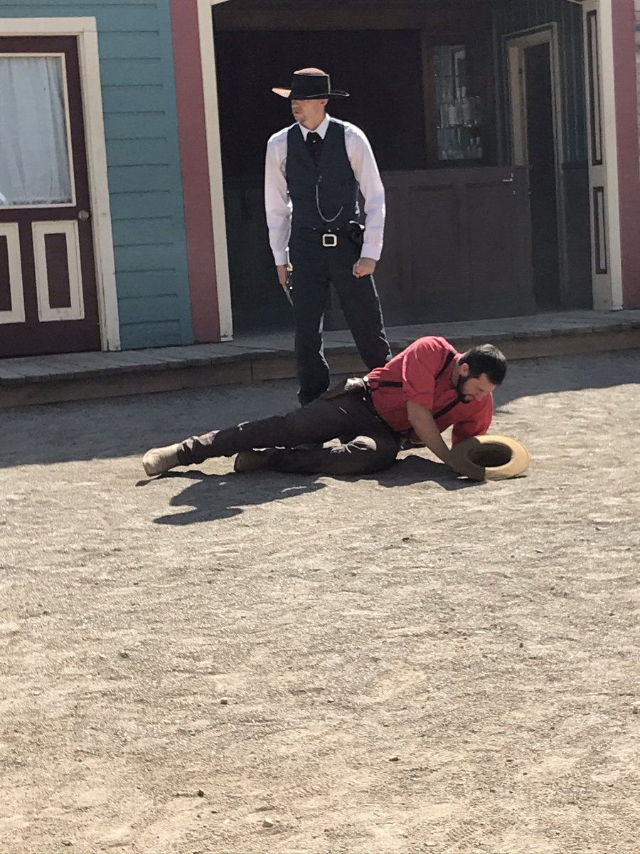 ProfAPatton's tweet photo. Shootout at the OK Corral for yesterday’s adventure in Tombstone, AZ.  Tons of history in that little town. https://t.co/7Dm91Eq72n