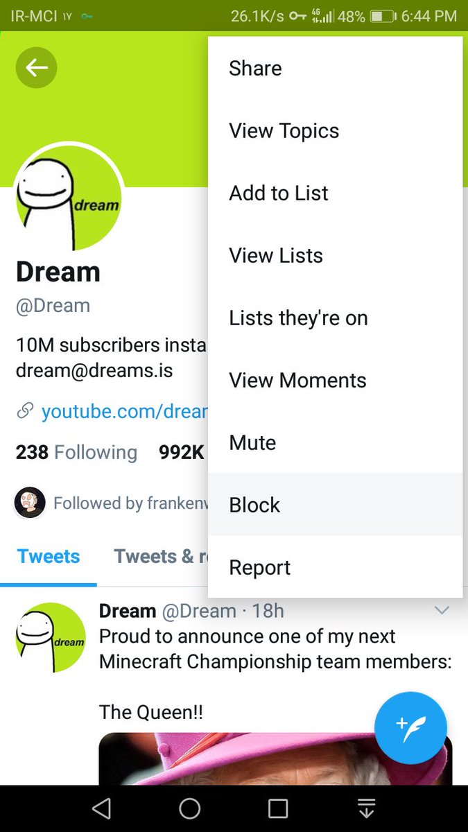 Navid_inspace's tweet photo. Mob vote cheat! So after dream ad glow Squid we must block and report dream beacuse he change mob vote result! #blockdream https://t.co/JQD9DN6i9E