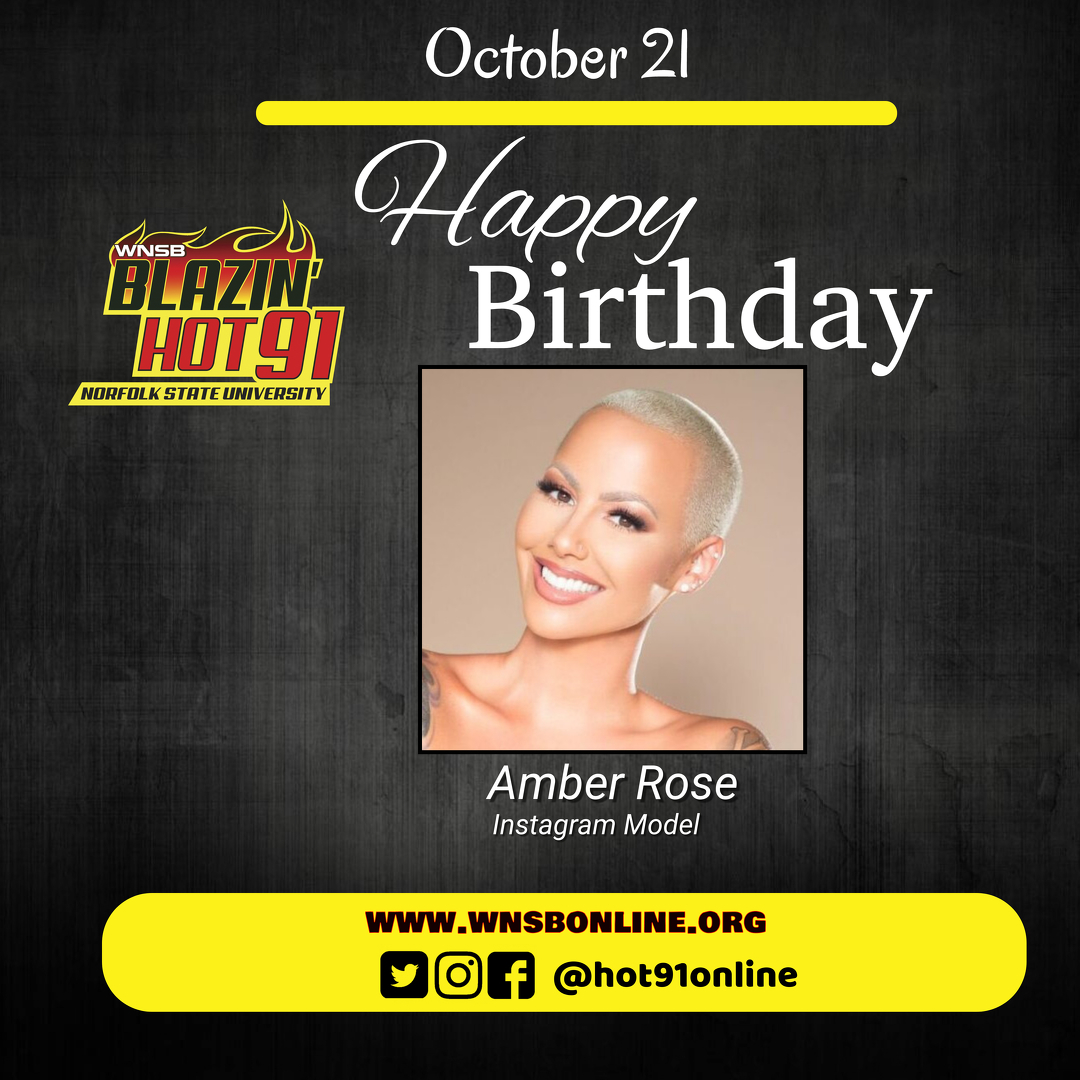 Happy Blazin\ Hot Birthday to Amber Rose   
