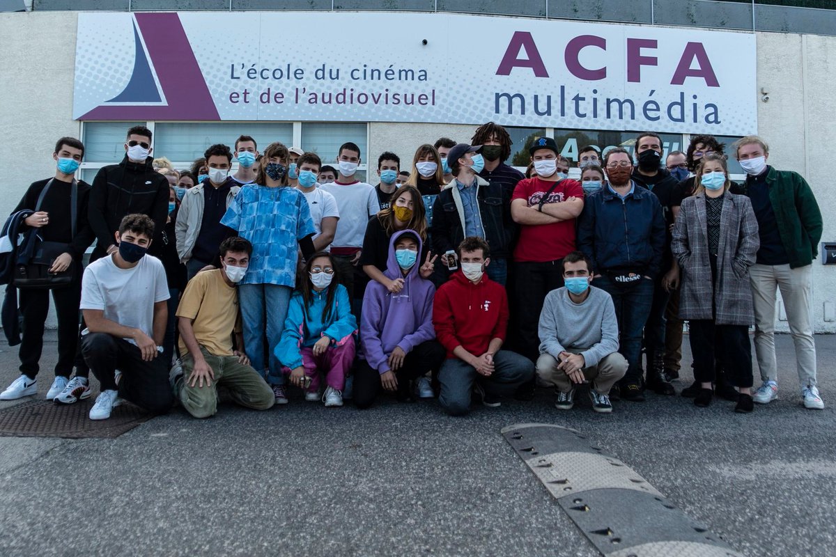 Acfa Multimedia (@acfamultimedia) on Twitter photo Pour la 4ème année consécutives, la totalité des étudiants Réalisateurs/Monteurs de France d'ACFA Multimédia sont mobilisés pour réaliser des courts métrages pour le <a href="/HandiFilmFest/">Festival International du Film sur les Handicaps</a>, le Festival International du Film sur le Handicap (#FIFH) 👌🥰 Pour la 4ème année consécutives, la totalité des étudiants Réalisateurs/Monteurs de France d'ACFA Multimédia sont mobilisés pour réaliser des courts métrages pour le <a href="/HandiFilmFest/">Festival International du Film sur les Handicaps</a>, le Festival International du Film sur le Handicap (#FIFH) 👌🥰