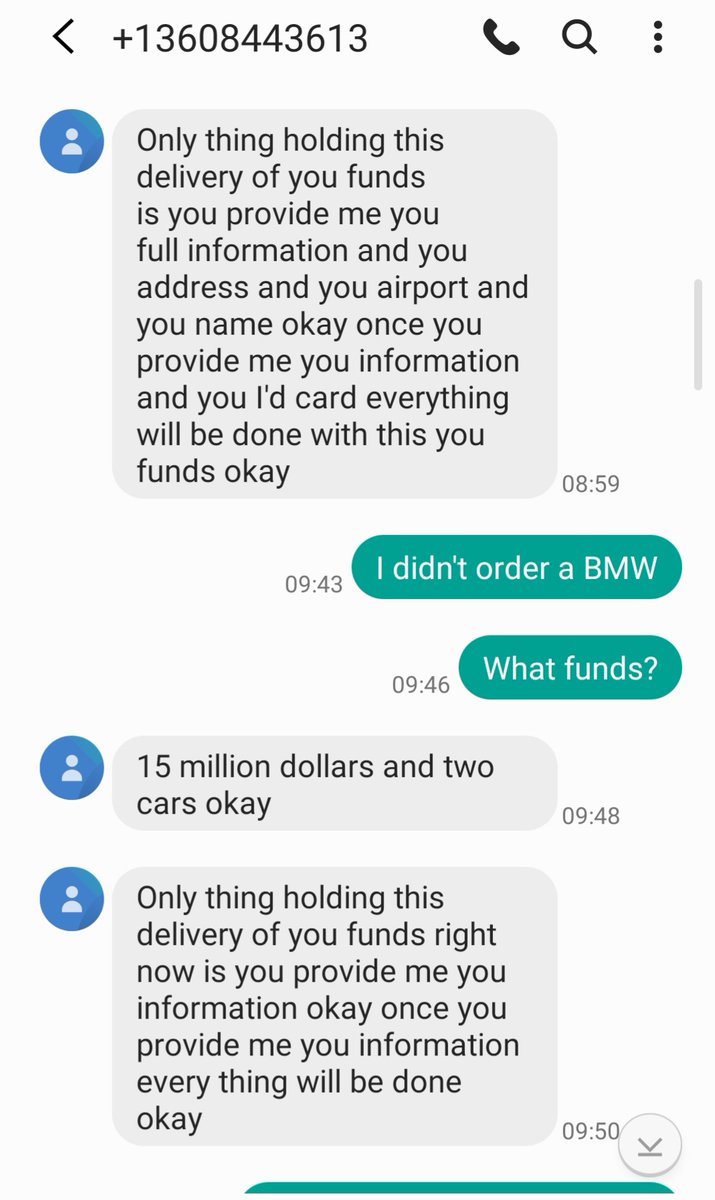 This is my morning? How is yours going?