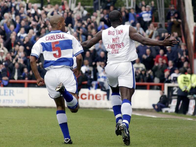 When I thought I was a striker and was scoring literally every other game. With one of my best centre back partners Clarke Carlisle. 
⚽️🥅: #FeedTheBeast #WhoNeedsSolCampbellWhenYouGotShittu #qpr #footballaid #loftusRoad